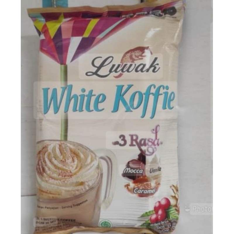 

Luwak white coffe isi 10 renteng 2Og