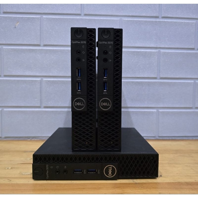 MINI PC DELL OPTIPLEX 3070 CORE I3 9100T GENERASI 9 RAM 16 GB SSD 256 GB