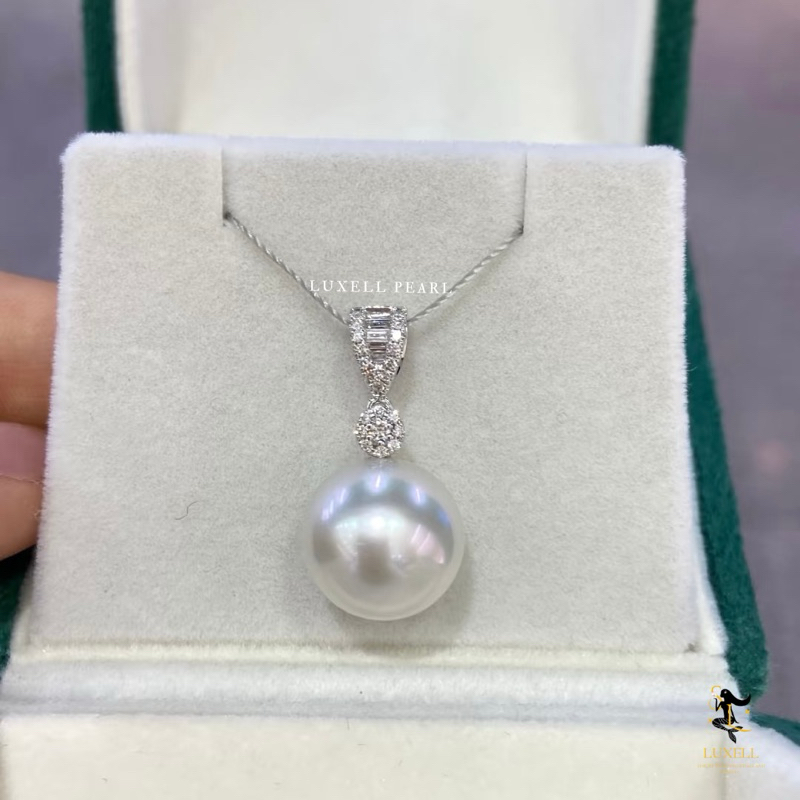 Kalung mutiara air laut bersertifikat grade A | Kalung mutiara asli lombok bersertifikat| Mutiara ai