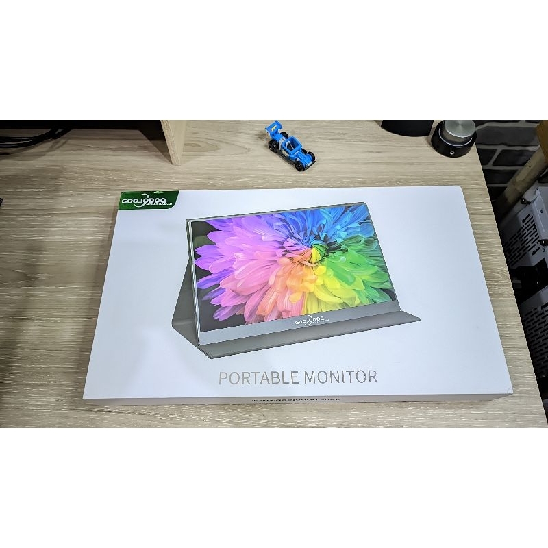 GOOJODOQ 15,6 Inch FHD 1080P Portable Monitor for Office Gaming support Almost BNOB Expired Jan'26