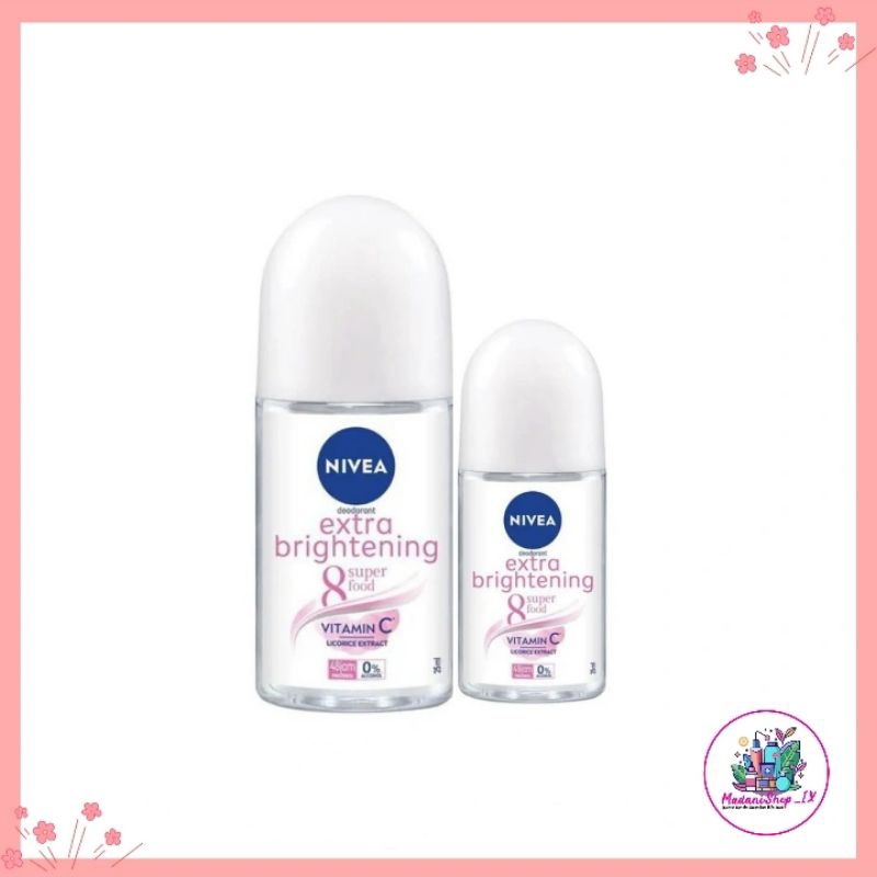 Nivea Deodorant Extra Brightening Roll On