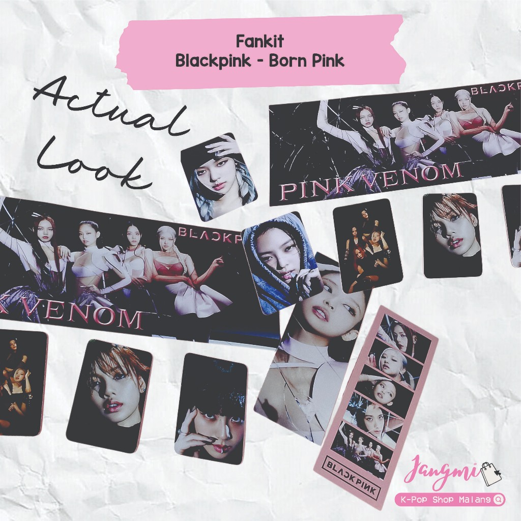 Fankit BLACKPINK | BLINK Merchandise | BLACKPINK Collectibles | Blackpink Stuff | Paket Blackpink | 