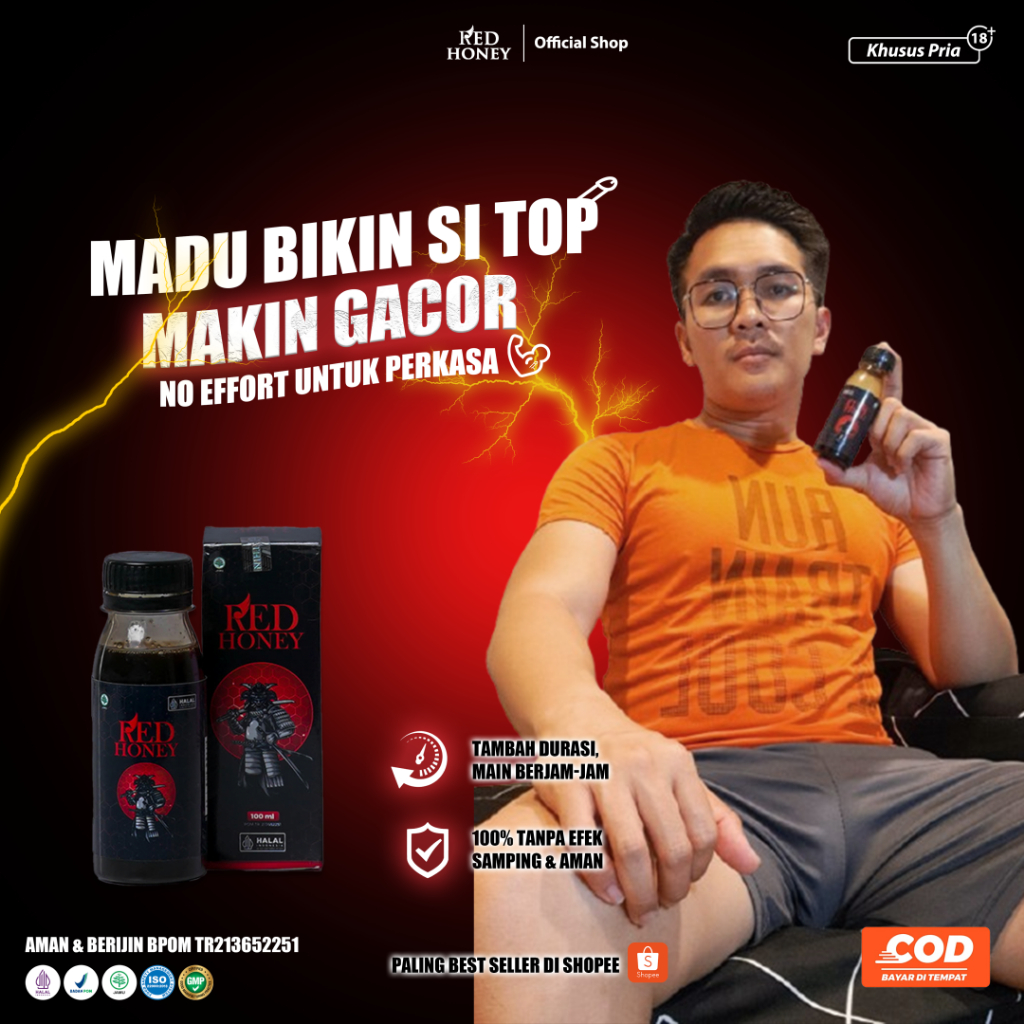 

Paket 2 Botol Madu REDHONEY Madu Stamina Pria Olahraga Di Malam Jumat