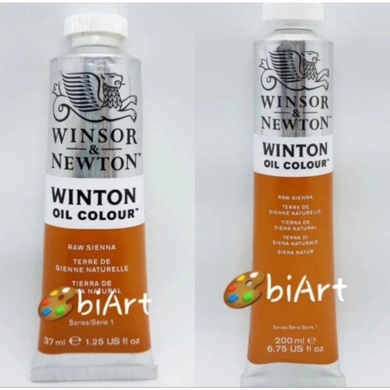 

Cat Minyak Winton Oil Colour 200ml / 37ml Raw Sienna Winsor & Newton
