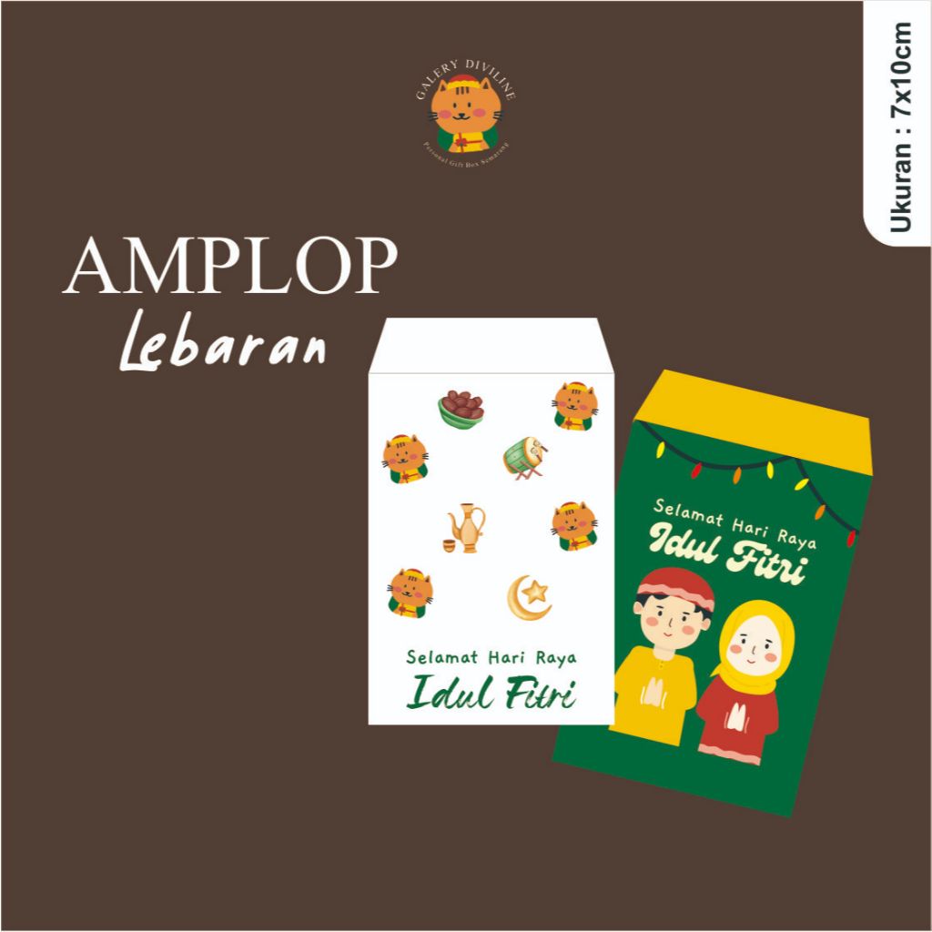 

Amplop Lebaran 2025 Angpau Idul Fitri Mini DIVILINE