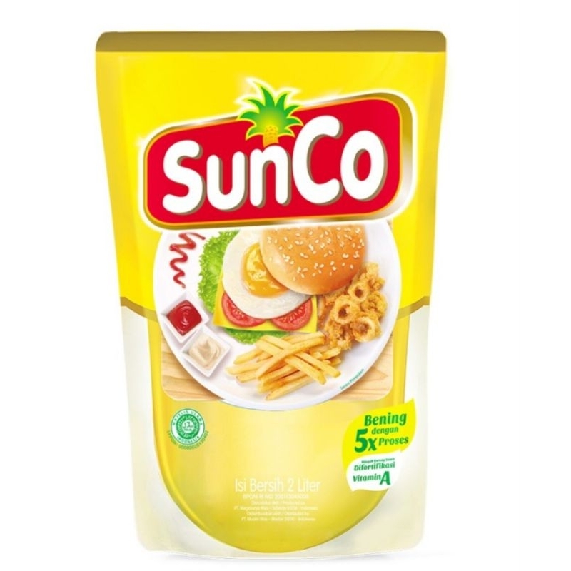 

MINYAK SUNCO PREMIUM RF 2 LT|MINYAK GORENG SUNCO 2 LT