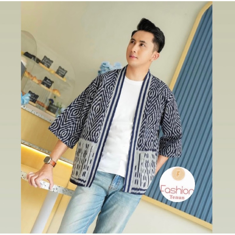 Anagata Outer Batik Tenun Atasan Pria Wanita Batik Modern