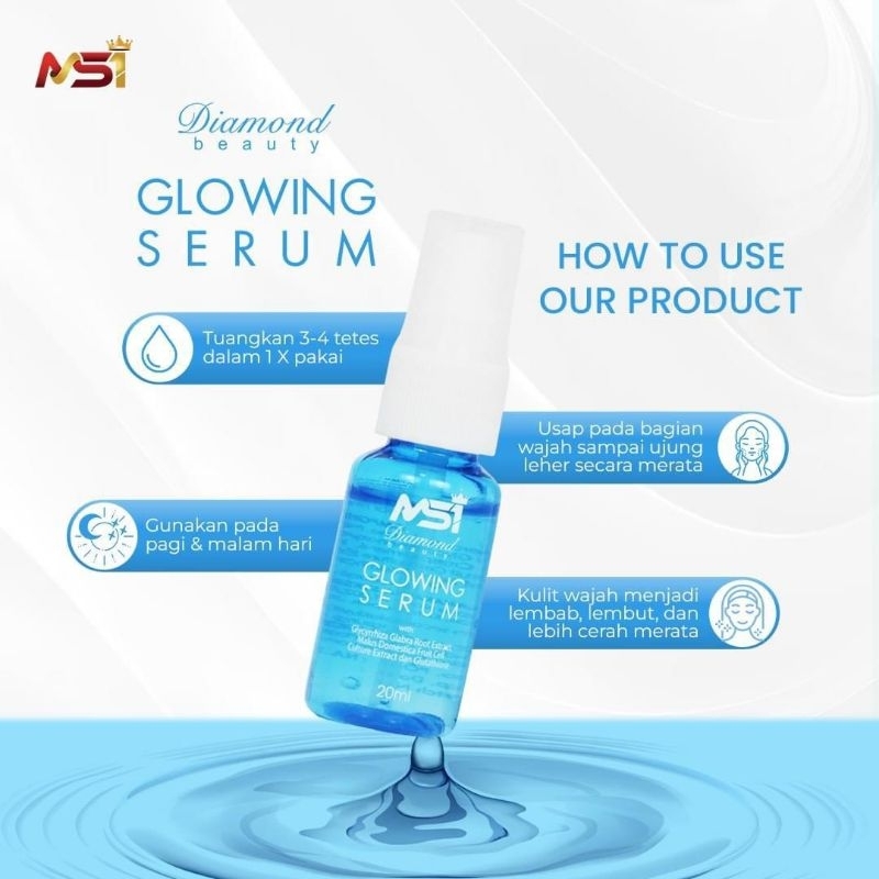 Produk Original MSI Serum Wajah Glowing & Bekas Jerawat Harga Termurah