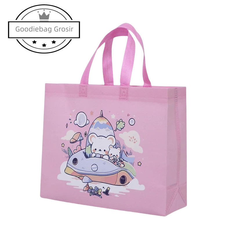 

Goodie bag-Tas Jinjing - Tas Belanja - Tas Spunbond - Tas Souvenir - Tas Jinjing Wanita - Tas Lipat - Tas Kado - Kantong Belanja A26