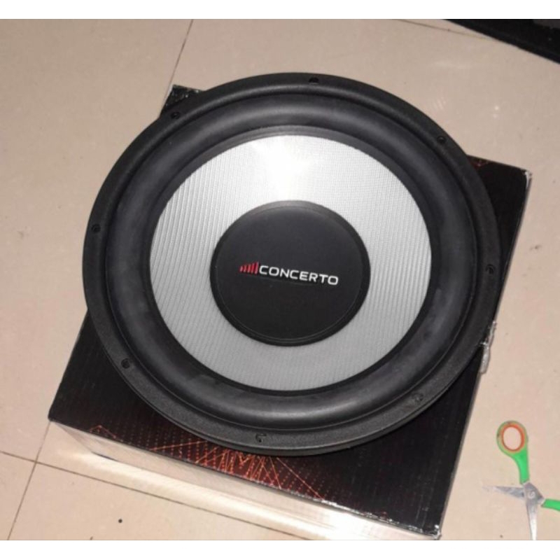 Subwoofer Concerto 12 inch Double Coil - Subwoofer Concerto