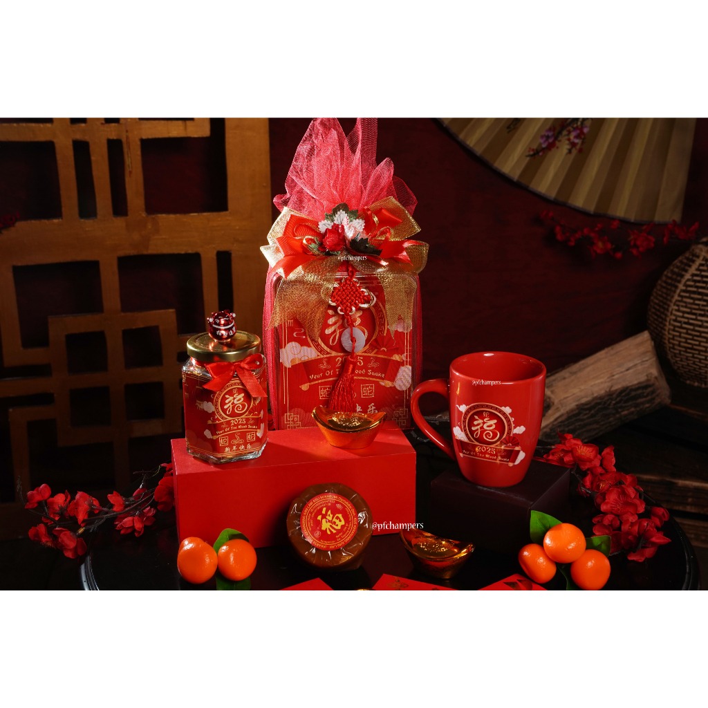 

HAMPERS IMLEK GONGXI-02 KADO HADIAH BINGKISAN PARCEL CHINESE NEW YEAR CNY SINCIA KUE KERANJANG NASTAR