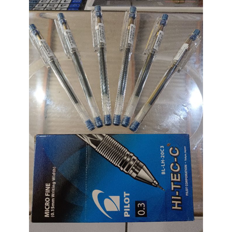 

Pulpen HI-TEC-C Pilot 0.3 BL - LH -20C3