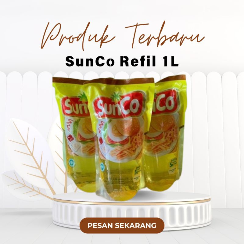 

MINYAK SUNCO 1 LITER REFFIL