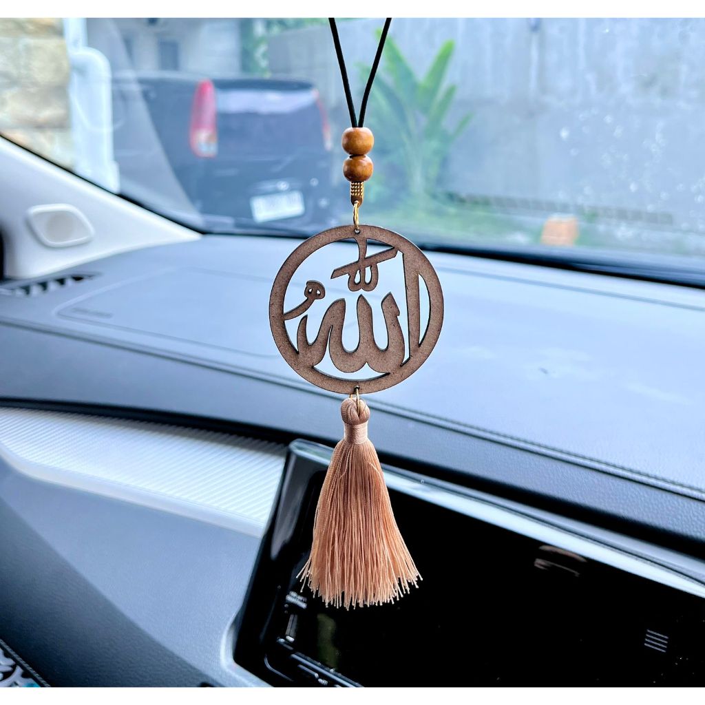 Gantungan Spion Mobil Allah, Gantungan Spion Mobil Allah dan Muhammad