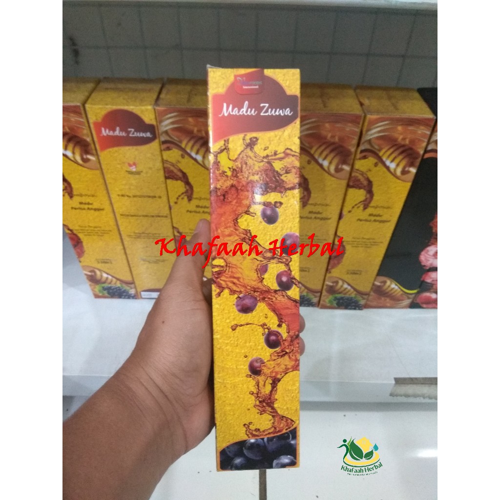 

MADU ZUWA - Madu Penyubur Kandungan Wanita Ekstrak Buah Anggur 330ml