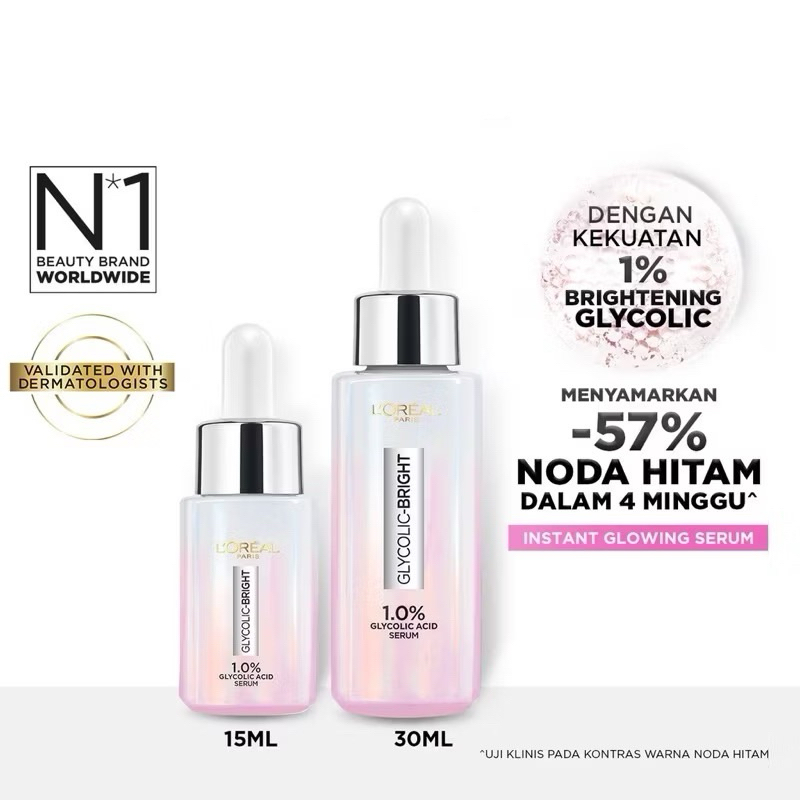 Loreal Paris Glycolic Bright Instant Glowing Face Serum