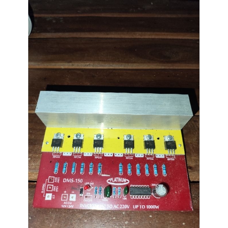 NEW KIT INVERTER DMS-150 PLATINUM DC12V-AC220V UP TO 1000WATT