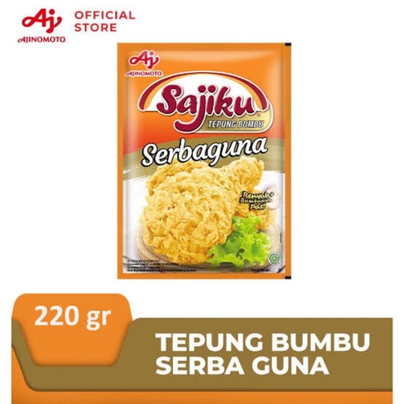 

Sajiku Tepung Bumbu Serbaguna 220gr