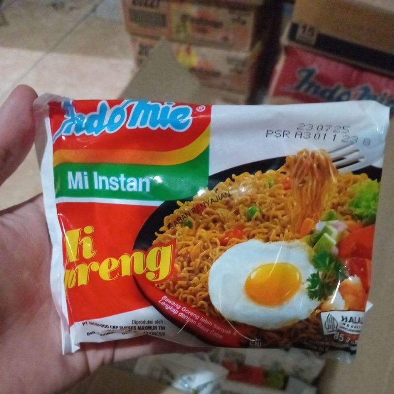 

(TOKO PAK GEMBUL)indomie instan goreng