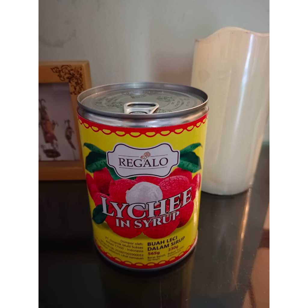 

Regalo Lychee in Syrup / Buah Leci Dalam Sirup/ Buah Lychee Kaleng