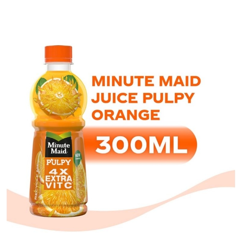 

Minute Maid Juice Pulpy Orange 300MI