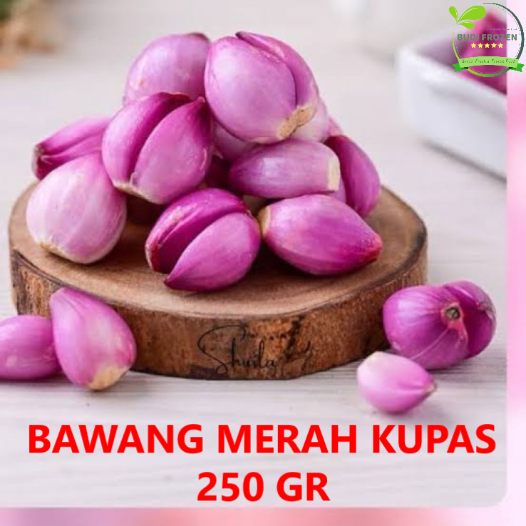 

BAWANG MERAH KUPAS - 250 GR