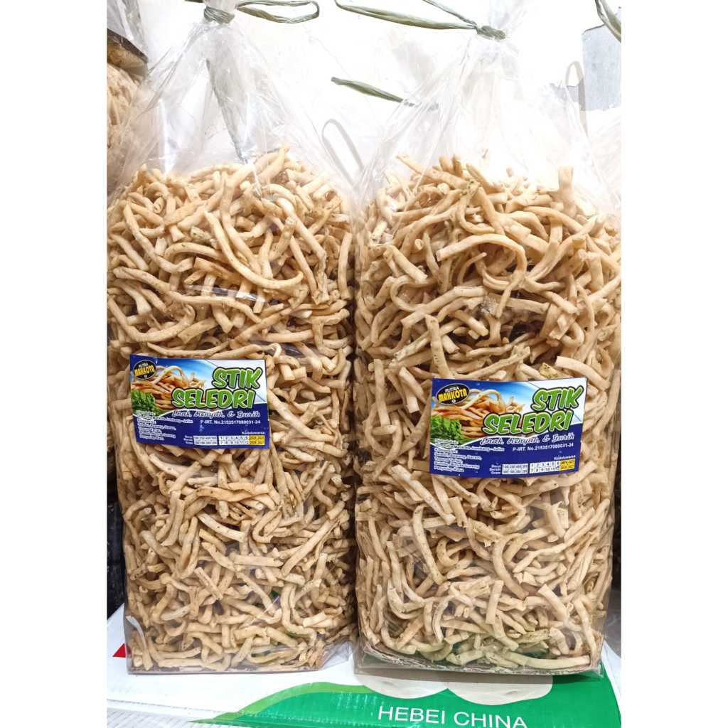 

Stik Seledri 1Kg Stik Gurih Renyah Cemilan Sehat Stik Seledri Asin Gurih Renyah Free Packing Cemilan Enak