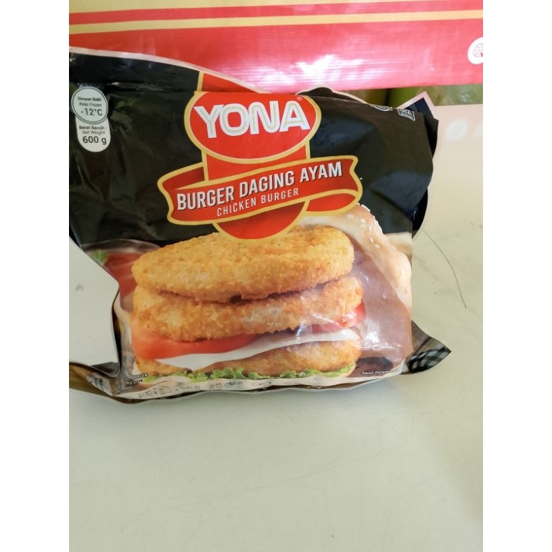 

Yona chicken burger