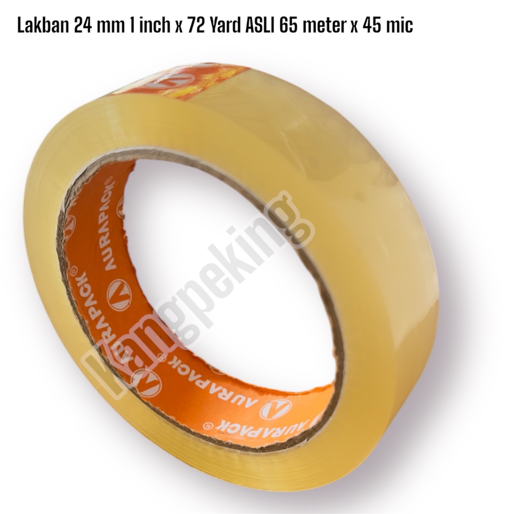 

Lakban Solatip 1 inchi 24 mm 72 yard (65 meter ) Lengket Kuat dan Berkualitas