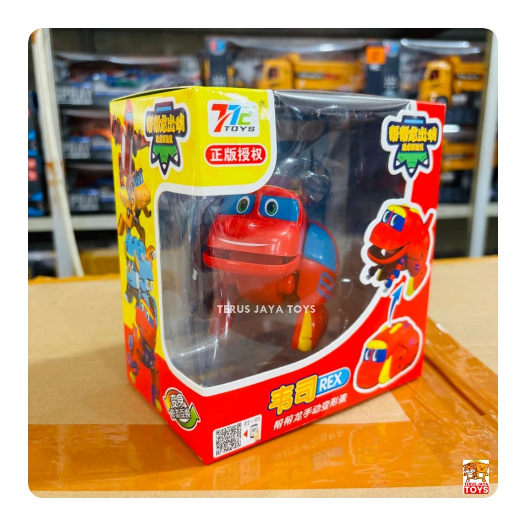 MAINAN ANAK GOGO DINO BERUBAH / PER 1PCS 15641 /MOMO DINO / GOGODINO