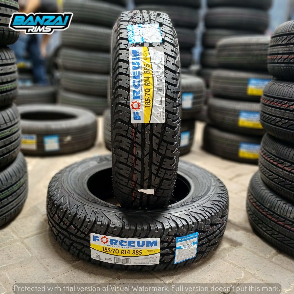 Ban Mobil Merk Forceum Ukuran 185 70 Ring 14 A/TZ Model Off-Road - Toko Ban Jakarta Timur