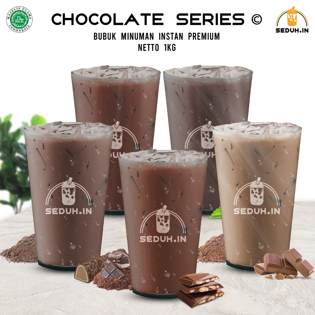 

Bubuk Minuman 1KG / Chocolate Series / Coffee / Matcha / Milk tea / PREMIUM