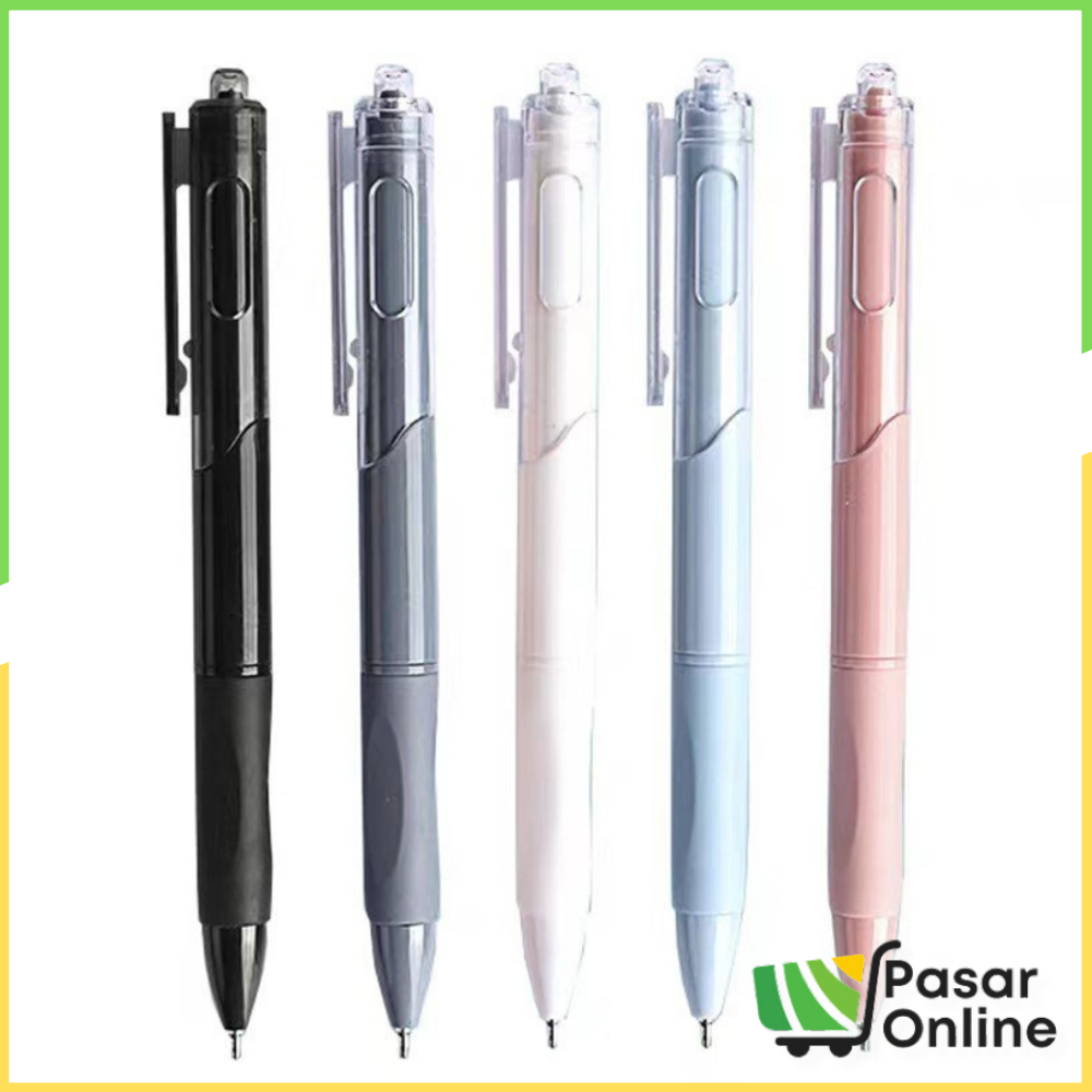 

Pulpen Gel Retractable 4 Warna 0.5mm Ink Water Base 1 PCS Panjang 145mm Y1832