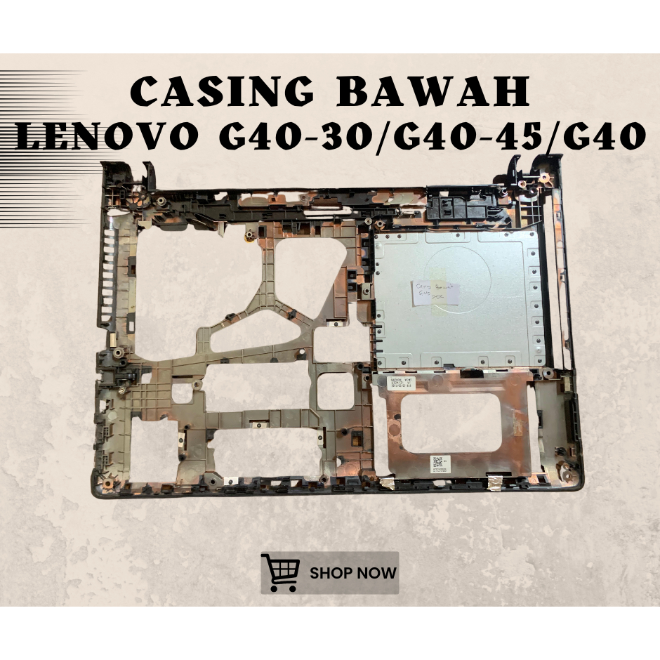 CASING BAWAH LAPTOP LENOVO G40-30 / G40-45 / G40-80