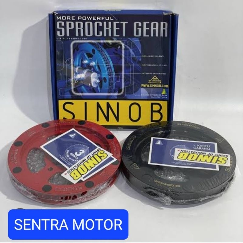 Gir,/Gear set Tiger/ tiger revo sinnob depan belakang rante 520