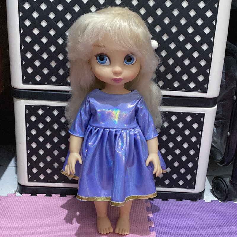 Boneka disney animator princess cinderella 40cm ori disney preloved free baju+sepatu