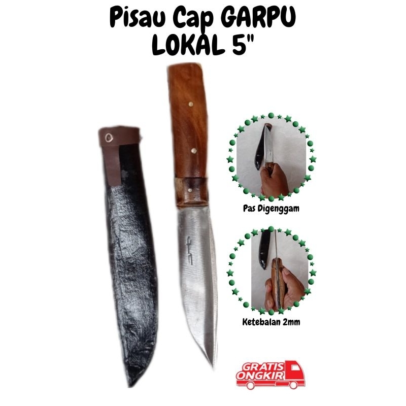 Pisau Potong / Pisau Seset Kulit Hewan / Pisau Kecil Anti Karat