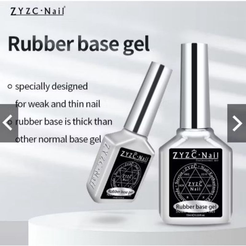 ZYZC - Rubber Top Gel & Rubber Base