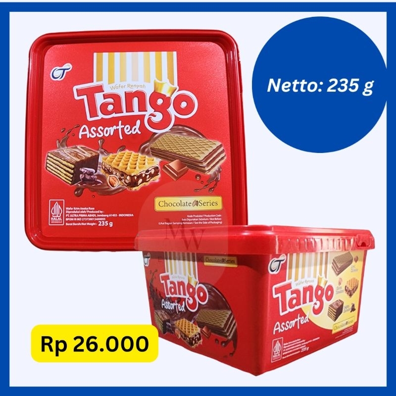 

Tango Assorted Coklat 235 g | Hampers Lebaran, Hampers Natal, Hampers Idul Adha, Hampers Imlek