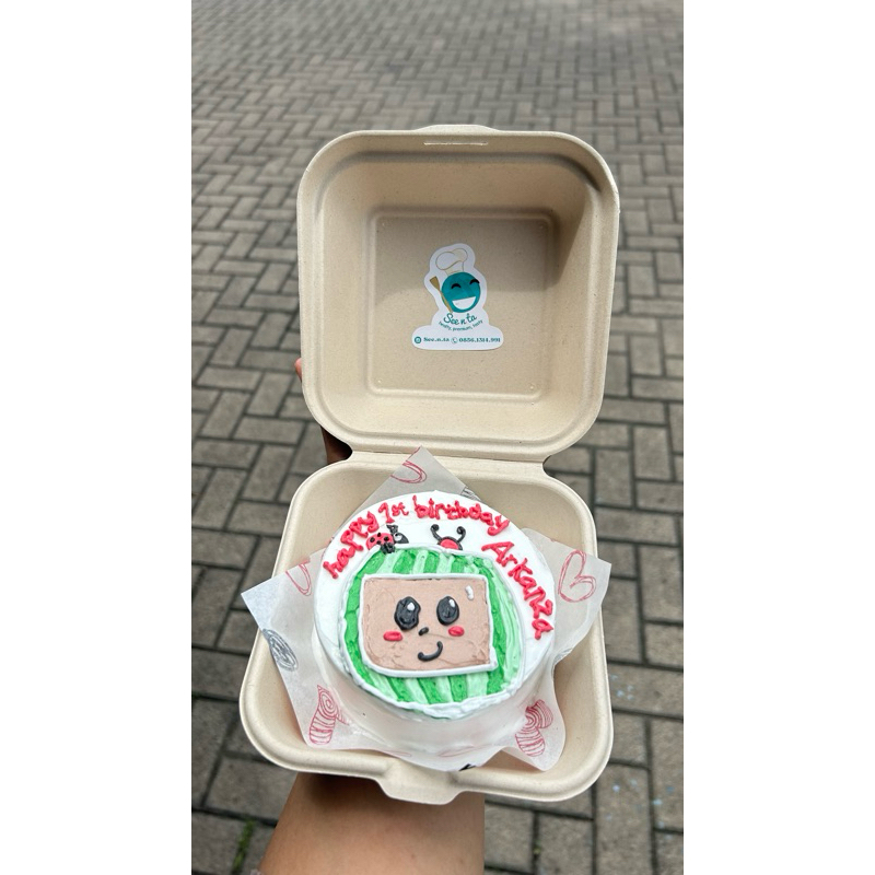 

bento cake custom karakter READY STOCK