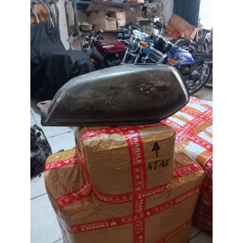 TaNGKI gl pro tengki gl pro gl max Nat Lurus modif tutup tengki ninja