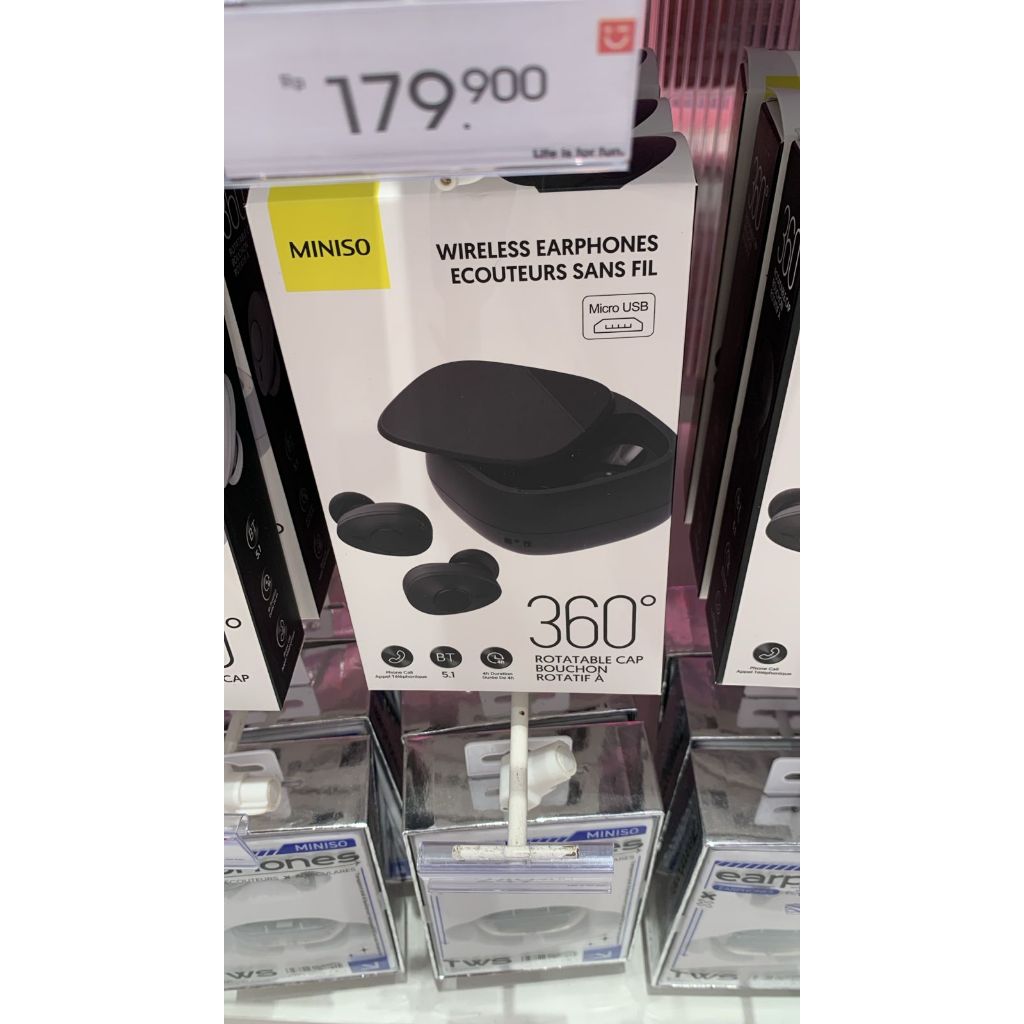 HEADSET BLUETOOTH MINISO