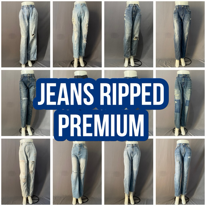 J JEANS RIPPED PREMIUM / JEANS RIPPED PANJANG WANITA / CELANA JEANS PANJANG RIPPED / SKINNY JEANS WA
