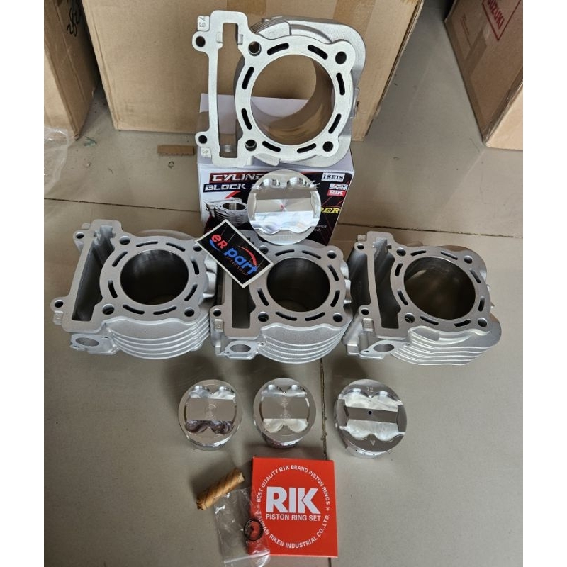 Blok seher piston forged 62 63 65 72 73 ceramic mx vixion mx king xabre xtr racing
