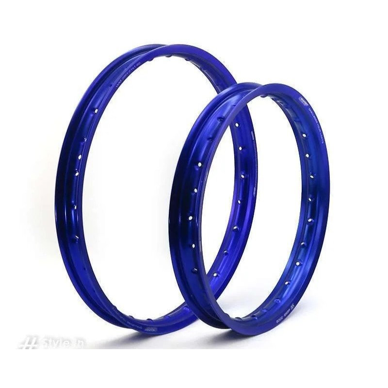 Set Velg Scarlet/ 2 pcs/ Ring 21*160/ Ring 18*185/ 28 Hole/ warna-warni/ Biru/ Gold/ Purple/ Titaniu