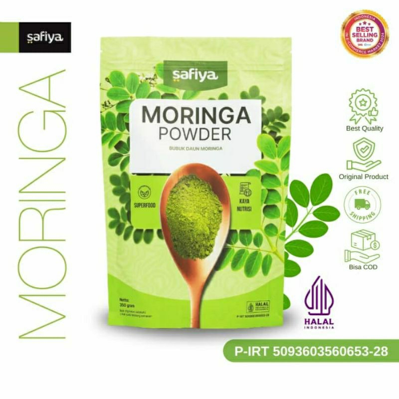 

Daun Kelor serbuk 250gr 100% Murni | moringa powder