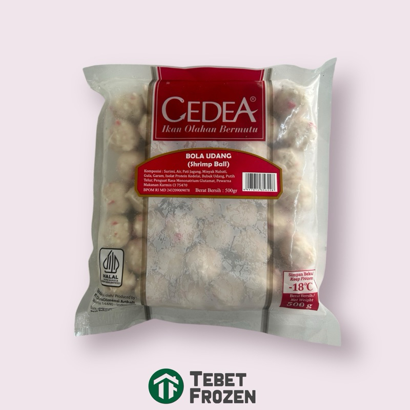 

CEDEA BOLA UDANG 500GRAM - TEBET FROZEN