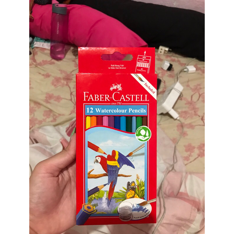 

pensil warna water colour faber castell