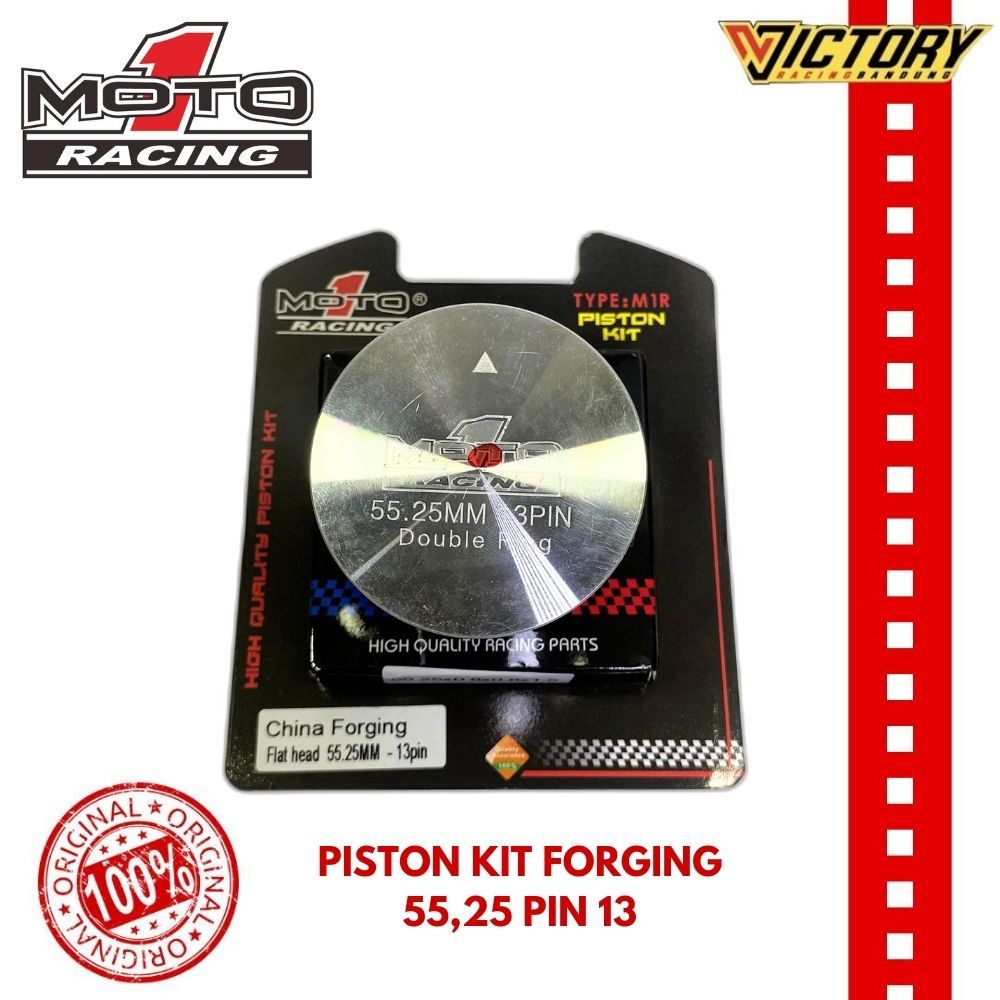 Seher Piston Kit Moto 1 55,25 Pin 13 Forged M1R
