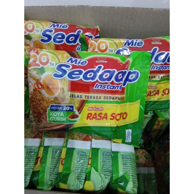 

Mie Sedaap Instant Rasa Soto